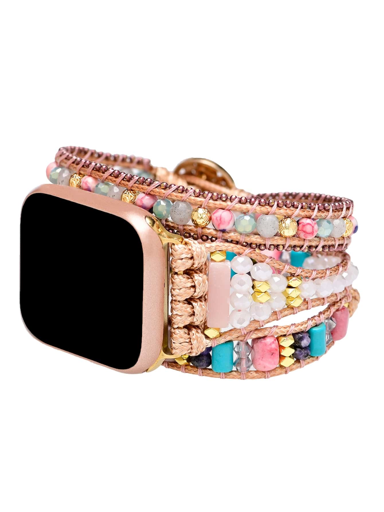 Beaded Watchband Compatible With Apple Watch